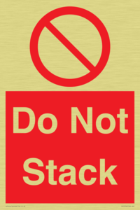 Do Not Stack 